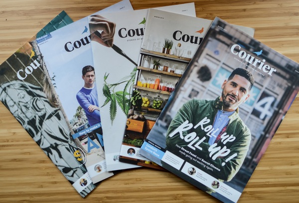 Courier magazine seedrs